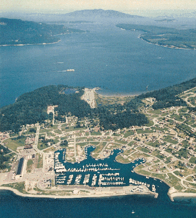 Anacotes, WA map showing Skyline